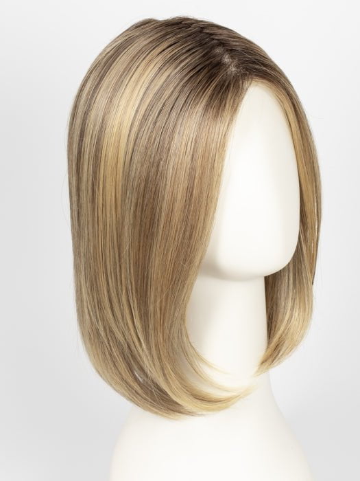 24B18S8 SHADED MOCHA | Medium Gold Brown & Light Gold Blonde Blend, Shaded with Dark Gold Brown