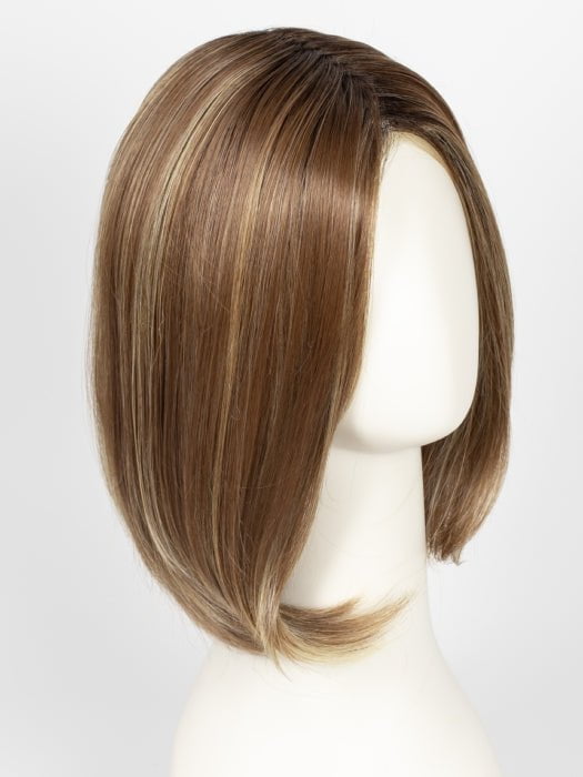 FS26/31S6 SALTED CARAMEL | Medium Natural Red Brown with Medium Red Gold Blonde Bold Highlights, Shaded with Brown