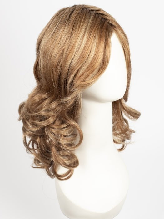 FS26/31S6 SALTED CARAMEL | Medium Natural Red Brown with Medium Red Gold Blonde Bold Highlights, Shaded with Brown