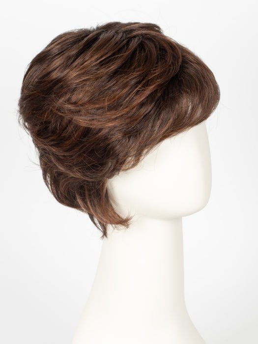 131T4S4 SHADED BERRY | Dark Brown & Medium Red Blend with Medium Red Tips, Shaded with Dark Brown