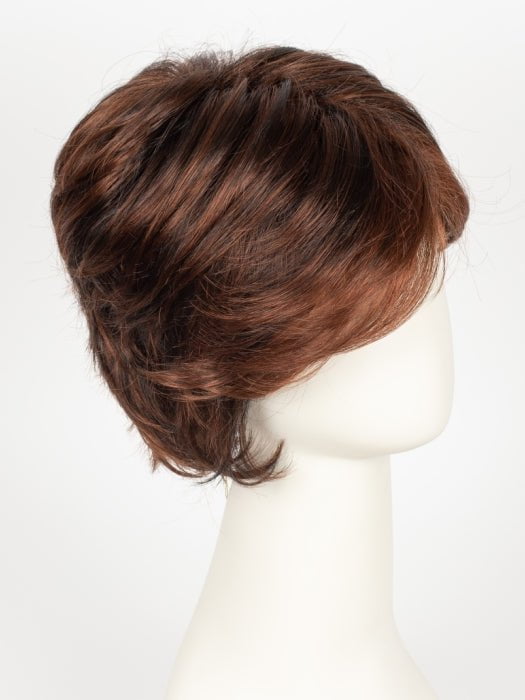 130/4 PAPRIKA | Dark Brown, Dark Red & Medium Red Blend with Medium Red Tips