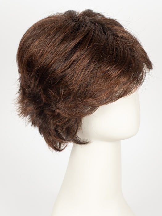 131T4S4 SHADED BERRY | Dark Brown & Medium Red Blend with Medium Red Tips, Shaded with Dark Brown