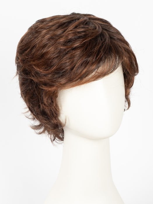 131T4S4 SHADED BERRY | Dark Brown & Medium Red Blend with Medium Red Tips, Shaded with Dark Brown
