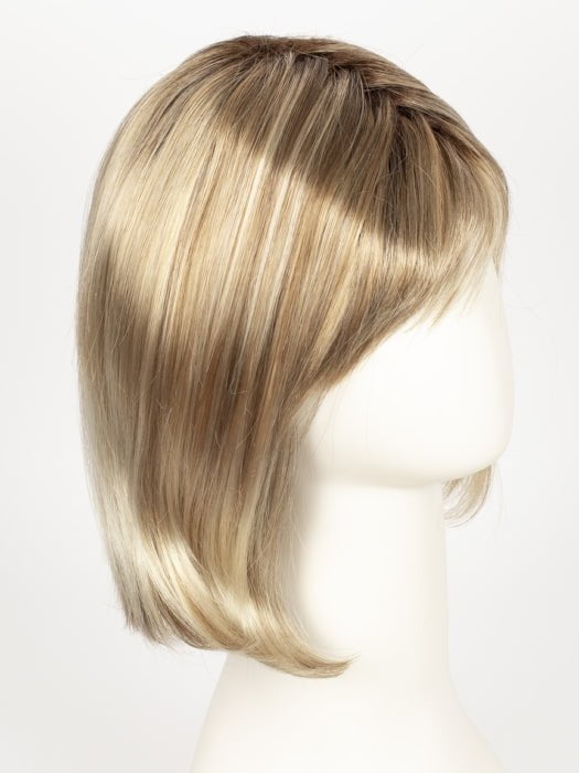12FS8 SHADED PRALINE | Light Gold Brown, Light Natural Gold Blonde & Pale Natural Gold-Blonde Blend, Shaded with Medium Brown