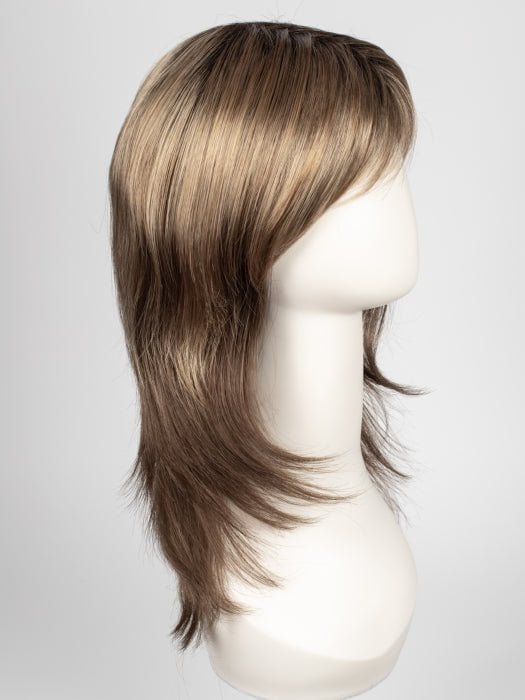 10/26TTS4 SHADED FORTUNE | Medium Gold Blonde Blend with Light Gold Blonde Tips, Shaded with Dark Brown