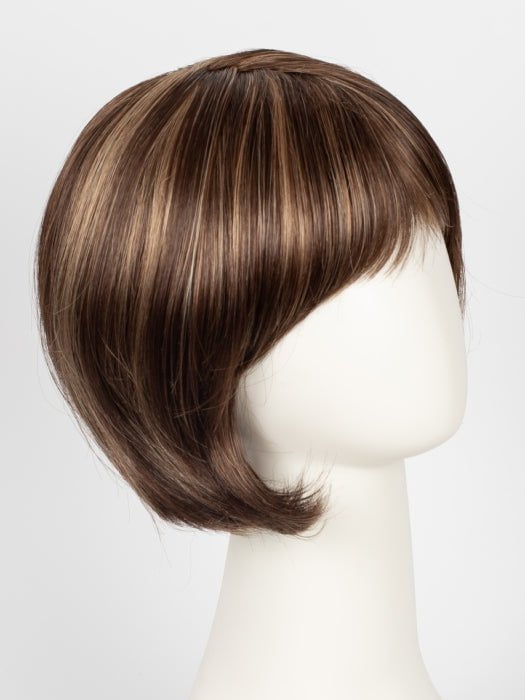 AUBURN SUGAR-R | Rooted Dark Auburn with Medium Auburn Base with Dark Strawberry Blonde Highlights