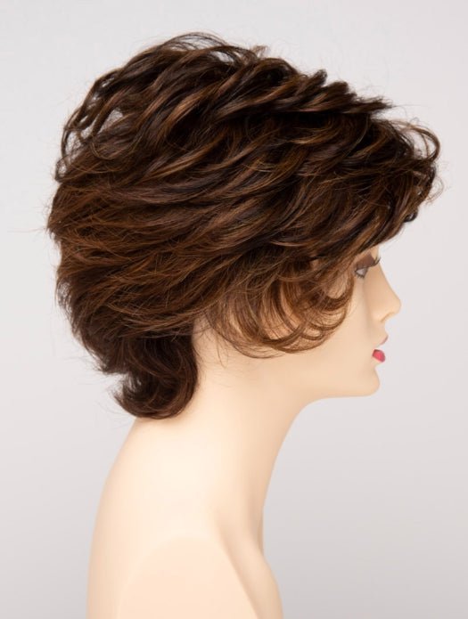 CHOCOLATE CARAMEL | Medium Brown with soft Red and Blonde highlights