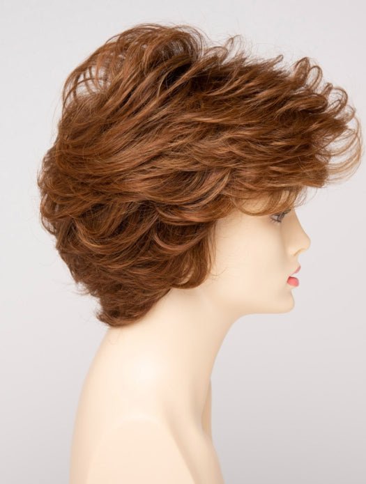 CREAMED COFFEE | Medium Brown roots and base with Cinnamon and Golden Blonde highlights