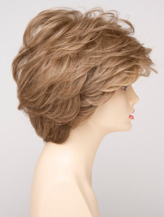 GINGER CREAM | Dark Beige Blonde underneath highlighted on top with Light Beige Blonde