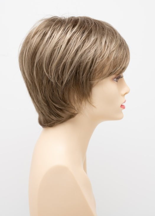 GINGER CREAM | Dark Beige Blonde underneath highlighted on top with Light Beige Blonde