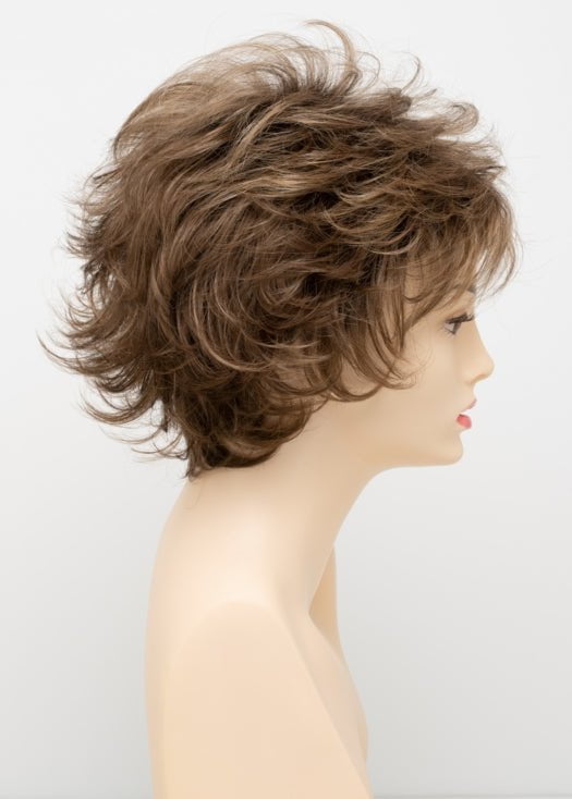 TOASTED SESAME | Medium Brown roots with overall Warm Cinnamon base and Golden Blonde highlights
