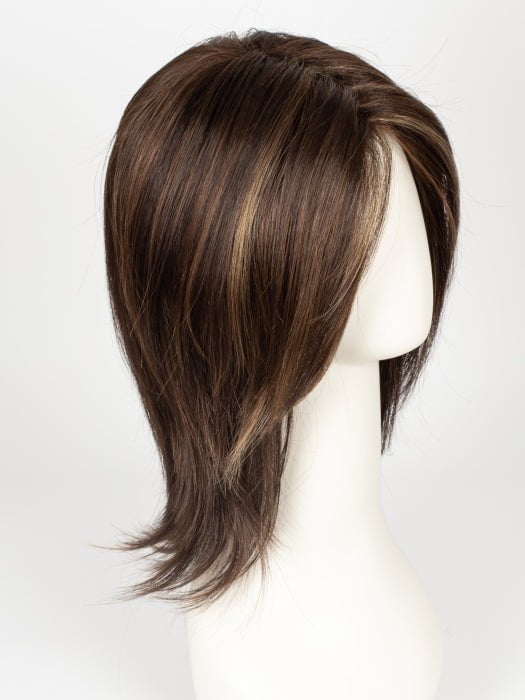 JAVA FROST | Dark Brown base with Gold Blonde and Light Auburn evenly highlighted
