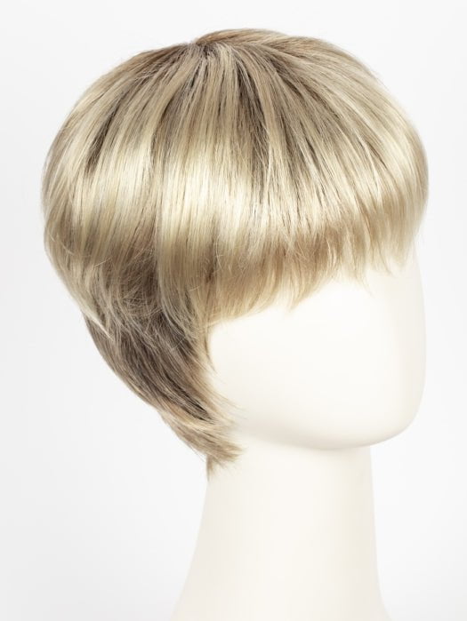 CHAMPAGNE ROOTED 22.20.25 | Light Beige Blonde, Medium Honey Blonde, and Platinum Blonde Blend with Dark Roots