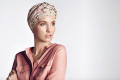 Azure Printed Turban - 2105