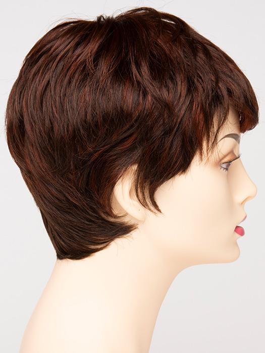 DARK RED | Auburn with Brighter Red highlights