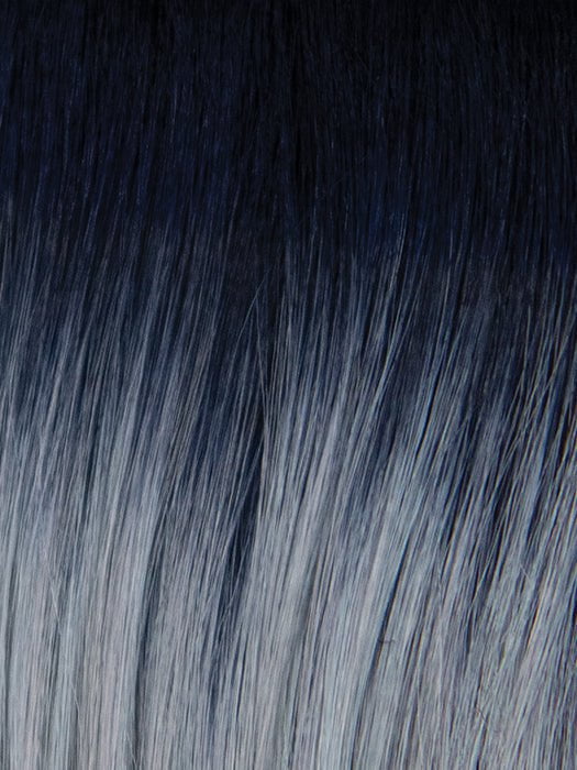 FROZEN SAPPHIRE | Icy Blue Base with Indigo Black Roots  