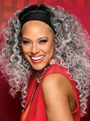 26in Long Curled Headband | Synthetic Hairpiece