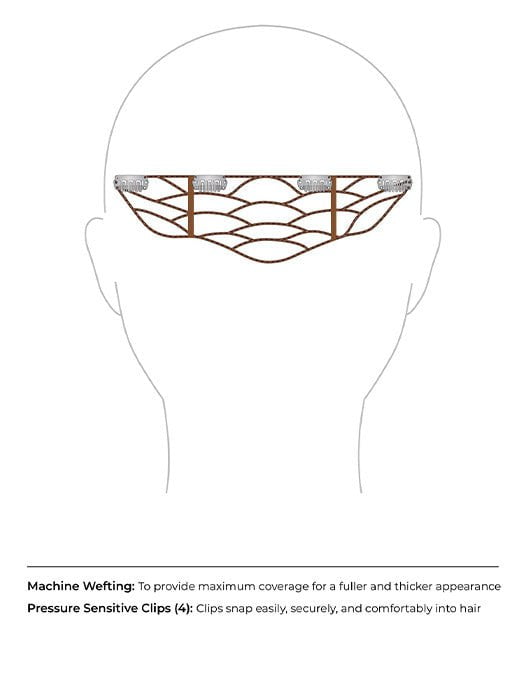 easiVolume 10" | Human Hair Extension | Clip In