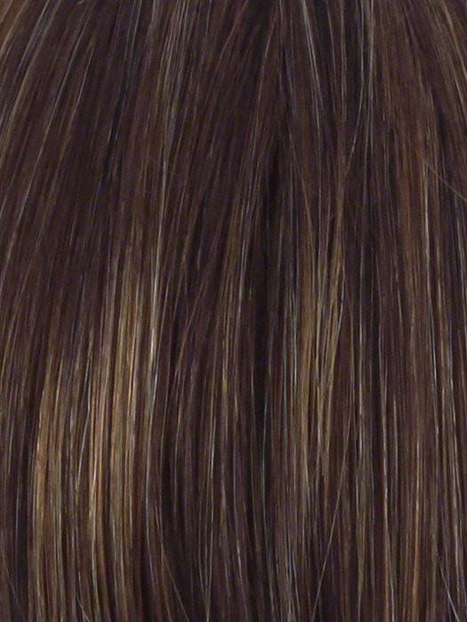 829S GLAZED HAZELNUT | Medium brown with ginger highlighting on top