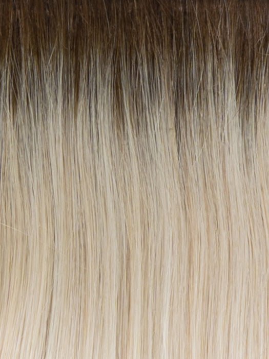 RH612SS SHADED CHAMPAGNE | Medium Brown with light golden brown highlights from dark roots to ends