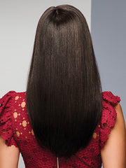 Unmatched 18" | Synthetic Hair Hair Topper (Hand Tied)