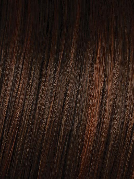 R6/30H = CHOCOLATE COPPER: Dark Brown with soft, Coppery highlights