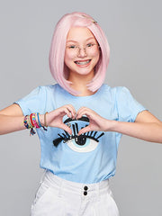 Sweetly Pink | Synthetic Lace Front Wig (Mono Part)