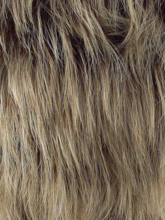 SS25 Ginger Blonde | Golden Blonde with subtle highlights and Dark Brown Roots