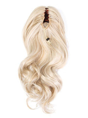 21" Soft Curls Claw Clip | Synthetic Ponytail