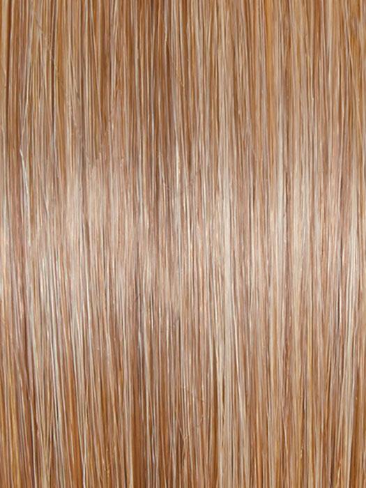 Color RL13/88 | Golden Pecan: Neutral Medium Blonde With Pale Honey Blonde Highlights