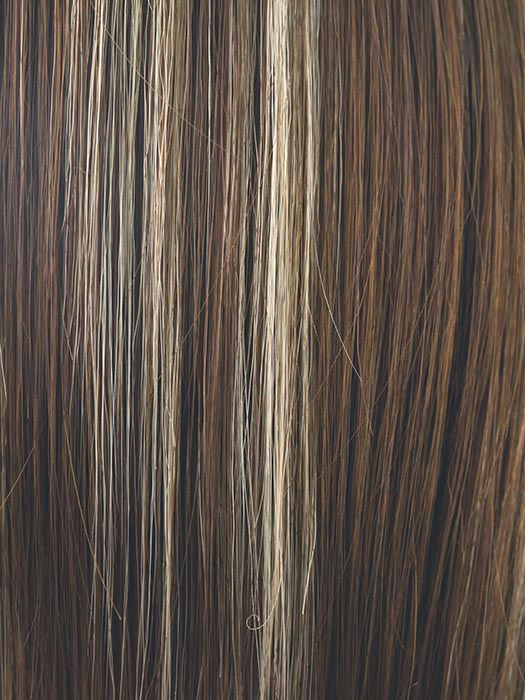 ICED MOCHA | Dark Brown with Medium Brown Base Blended with Light Blonde Highlights