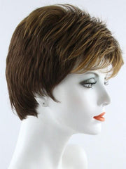 CHOCOLATE CARAMEL | Medium Brown with Soft Red and Blonde highlights