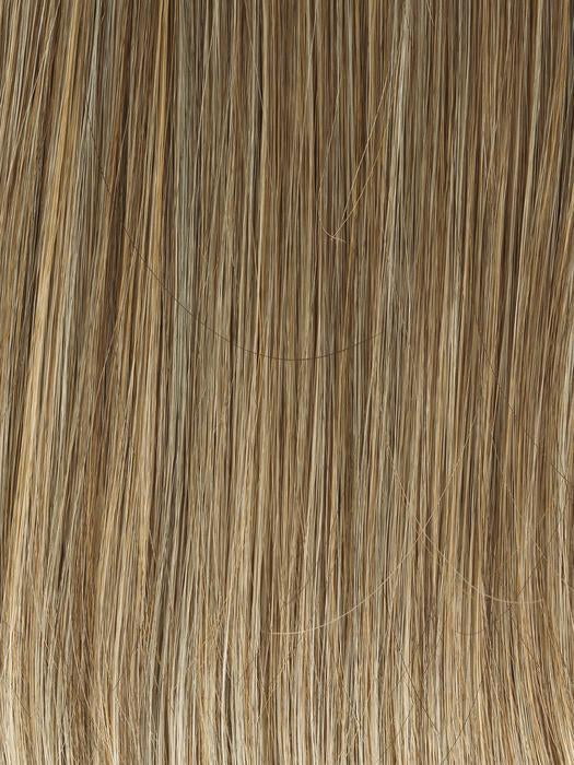 GL15-26 BUTTERED TOAST | Medium Blonde with Light Blonde Highlights.