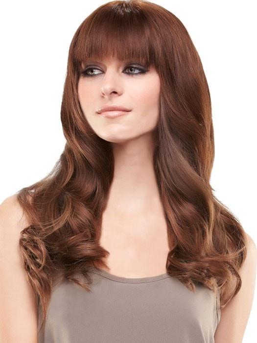 easiFringe | Remy Human Hair Clip In Bangs (Mono Base)