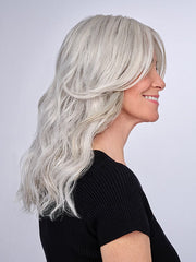 16" Au Natural Waves Topper | Synthetic Hair Hair Topper (Mono Part)