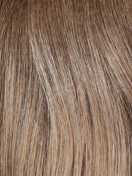 MILK-TEA-LR | Creamy Beige with Longer Dark Roots