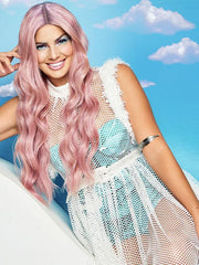Lavender Frose | HF Synthetic Lace Front Wig (Mono Part)