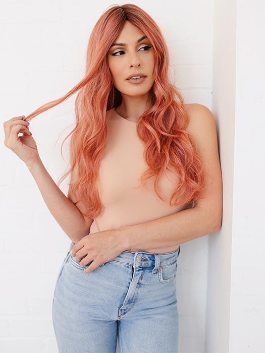 Lavish Wavez | HF Synthetic Lace Front Wig (Mono Part)