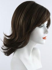 COFFEE-LATTE | Dark Brown & Honey Brown evenly blended highlights