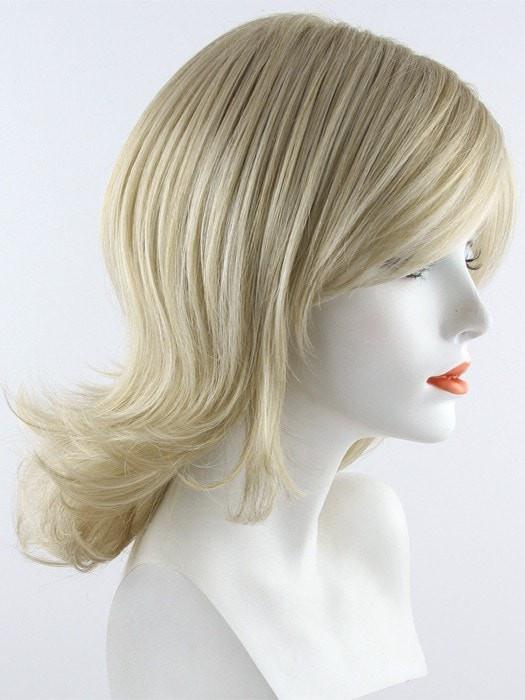 CREAMY-BLONDE | Platinum and Light Gold Blonde evenly blend							