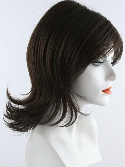 DARK-CHOCOLATE | Dark Brown and Medium Brown evenly blend							