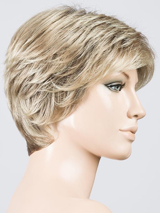 SANDY BLONDE ROOTED | Medium Blonde and Light Neutral Blonde with Medium Ash Blonde Blend and Shaded Roots 