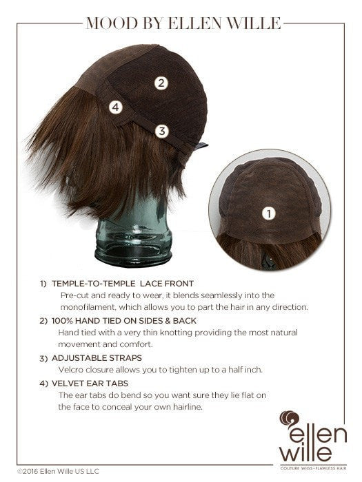 Mood | Prime Power | Human/Synthetic Hair Blend Wig